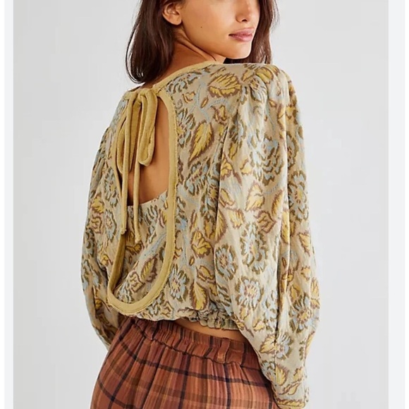 Free People No Ordinary Top Oatmeal Combo Size XS - Picture 2 of 5